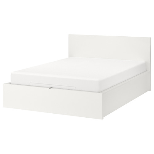 MALM Ottoman bed, white, 140x200 cm