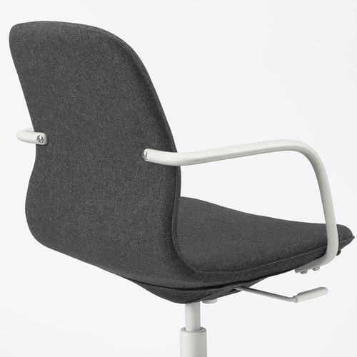 LÅNGFJÄLL Office chair with armrests