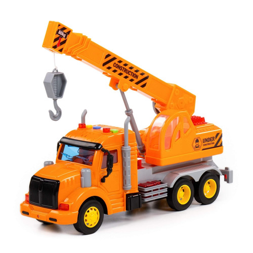 Crane Truck Vehicle with Sound & Light 3+