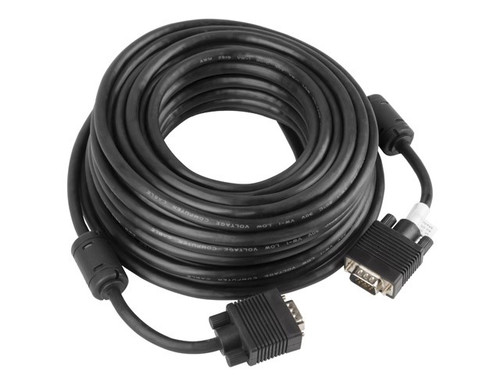 Lanberg Cable VGA Ferrite 15M M/M Shield black