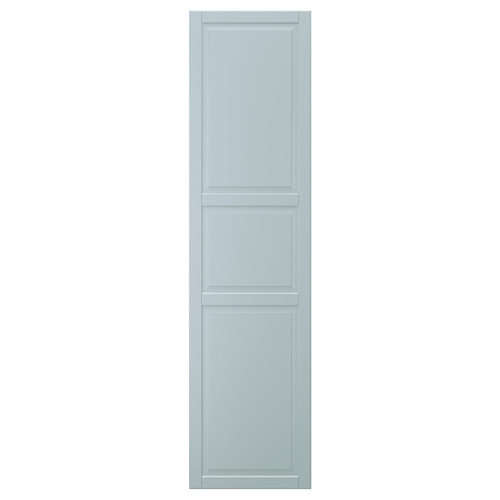 FJÄREHALS Door, light grey-blue, 50x195 cm