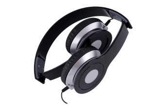 Rebeltec Stereo Headphones with Microphone, black