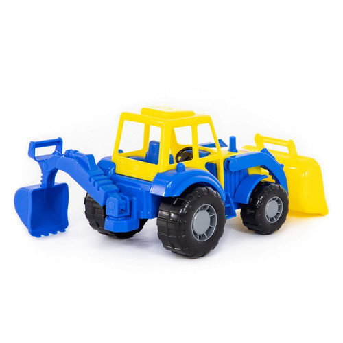 Tractor 27cm, 1pc, assorted colours, 12m+