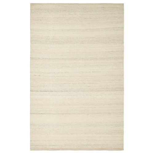 TIDTABELL Rug, flatwoven, beige, 170x240 cm