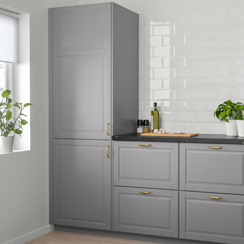 BODBYN Door, grey, 60x140 cm