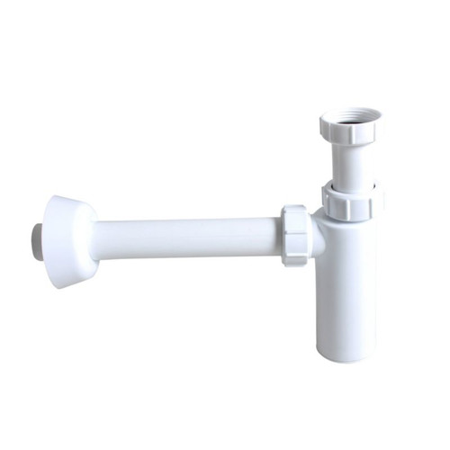 Flomasta Bathroom Sink P-Trap Waste Drain Pipe P-Trap 32mm