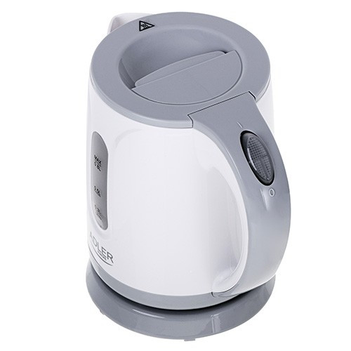 Adler Kettle 0.8l AD 1371g, white/grey