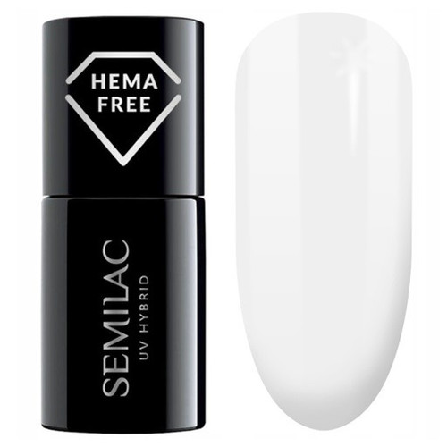 SEMILAC UV Hybrid Gel Polish Soulmate Mix - 389 Coconut Ice Cream 7ml