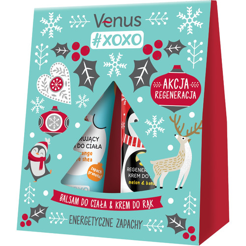 VENUS Xoxo Regenerating Gift Set - Body Lotion & Hand Cream