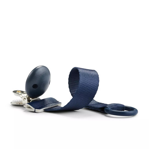 Elodie Details Wood Pacifier Clip - Juniper Blue