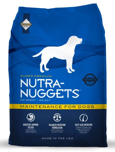 Nutra Nuggets Maintenance Dog Dry Food 15kg www.megastore .mt