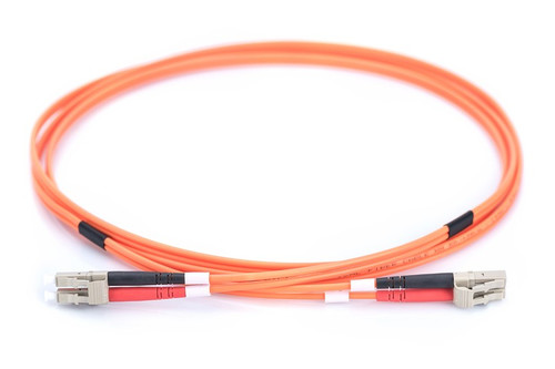 DIGITUS Fiber Optic Multimode Patch Cord, LC / LC, 1m