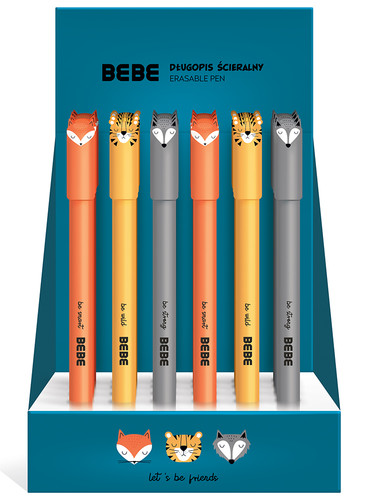 Interdruk Erasable Pen BB Friends Boys 0.5 Display 24pcs