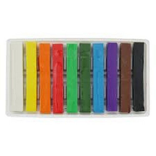 Astra Square-shaped Plasticine 10 Colours