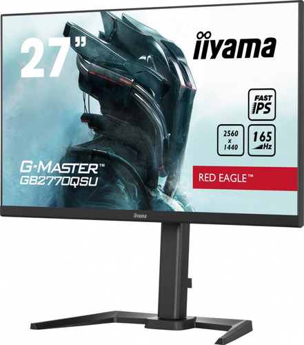 IIyama 27" Gaming Monitor GB2770QSU-B5 0.5ms IPS DP HDMI 165Hz