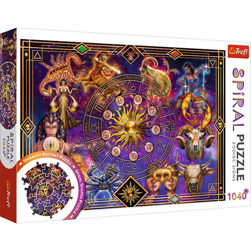 Trefl Spiral Puzzle Zodiac Signs 1040pcs 12+