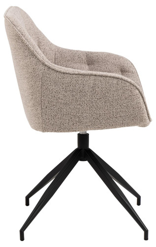 Swivel Chair Brooke Monza, beige