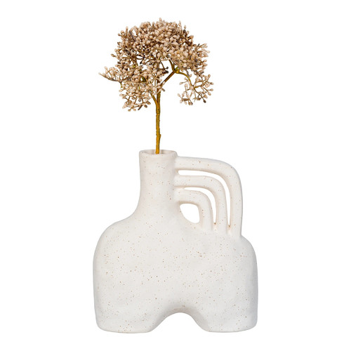 Ceramic Vase, beige