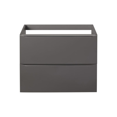 Wall-mounted Basin Cabinet GoodHome Imandra 80cm, grey