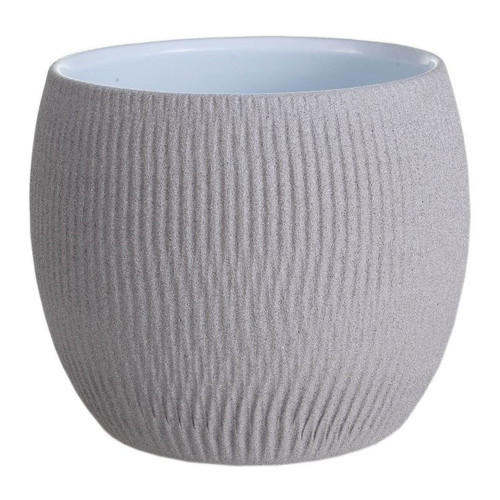 Ceramic Plant Pot Cermax 13 cm, grey