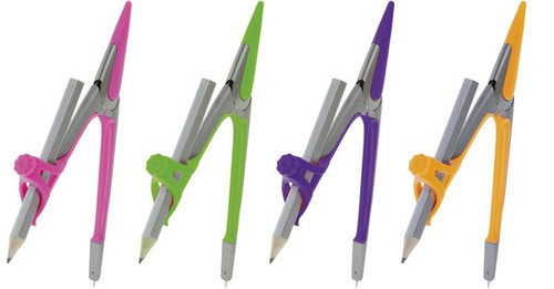 Fun&Joy Metal Compass with Pencil 10pcs