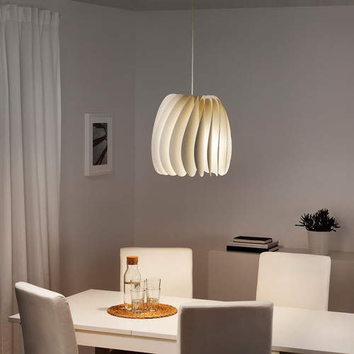 SKYMNINGEN Pendant lamp, white