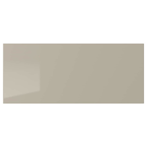 SELSVIKEN Drawer front, high-gloss beige, 60x26 cm