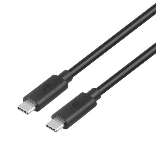 TB Cable USB C-USB C 2m 60W 5Gbps black