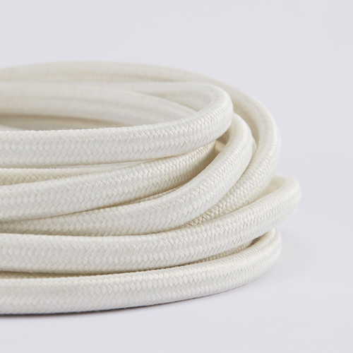 STRÅLA Cord set, white, 4 m