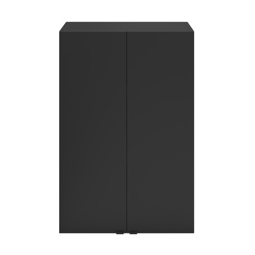 GoodHome Bathroom Wall Cabinet Imandra 60 x 90 x 36 cm, matt black