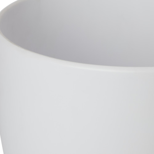 Ceramic Plant Pot GoodHome 14 cm, white