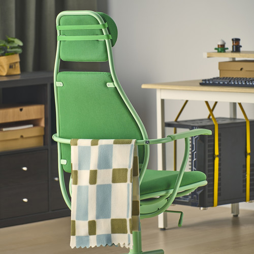 LÖPARBANA Gaming chair, Vissle green