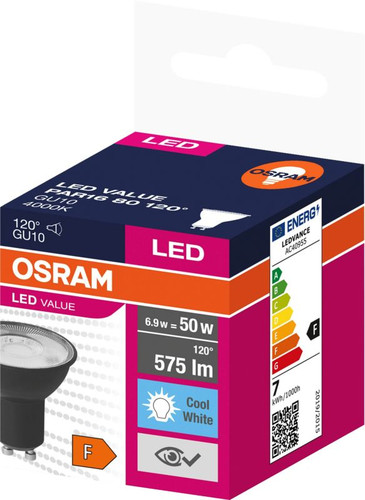 LED Bulb GU10 575lm 4000K 120°