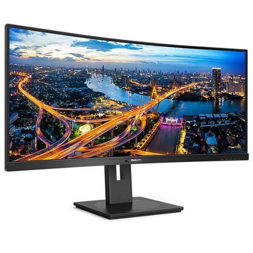 Philips 34" VA Curved Monitor HDMIx2 DPx2 USB 346B1C