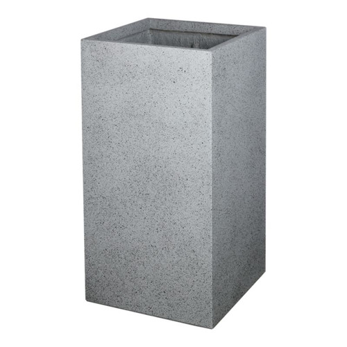 Verve Plant Pot 80 cm, outdoor, grey terrazzo