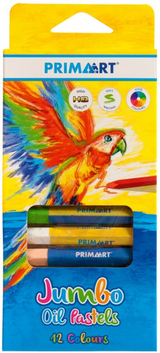 Prima Art Jumbo Oil Pastels 12 Colours