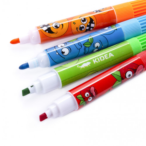 Kidea Scented Markers 6 Colours Fruity