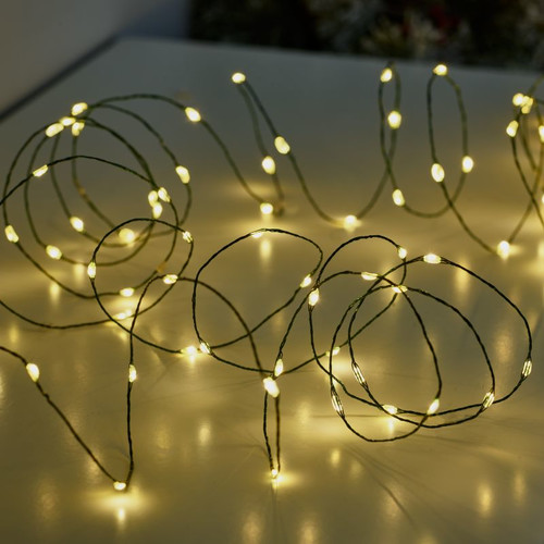 Christmas Lights 300 LED, indoor, warm/cool white