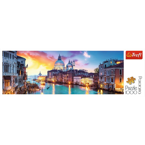 Trefl Jigsaw Puzzle Grand Canale - Venice, Panorama 1000pcs 12+