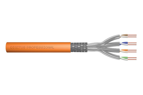 Digitus Cat.7 S/FTP Installation Cable, 100 m, simplex, Dca