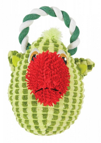 Zolux Dog Toy Velvet Brenda, green