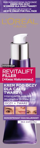 L'Oreal Revitalift Filler Eye & Face Cream 30ml