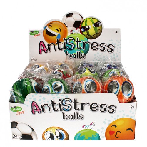 Stress Ball Fruit 7cm, 1pc, random patterns, 3+