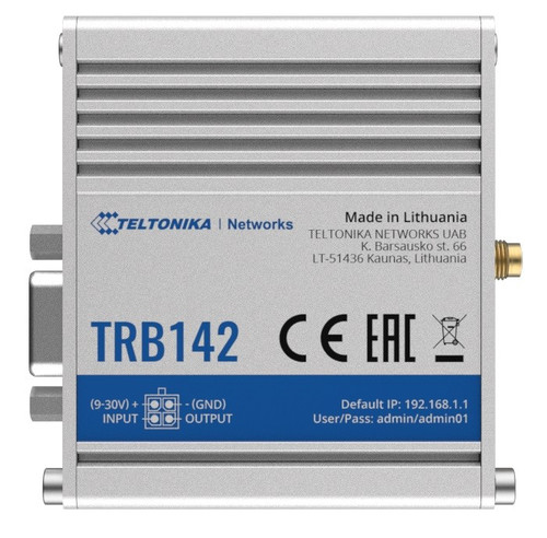 Teltonika Gateway LTE TRB142 Cat1 3G 2G USB