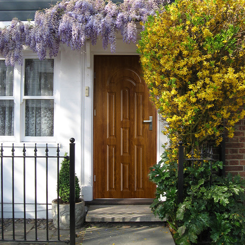 External Door O.K.Doors Azzuro 90, left, golden oak