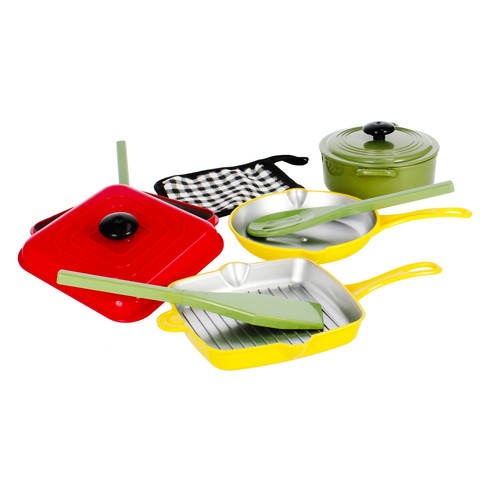 Cookware Set Make Breakfast 10pcs 3+