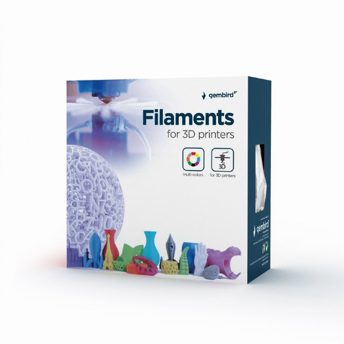 Gembird 3D Printer Filament PLA PLUS/1.75mm/red