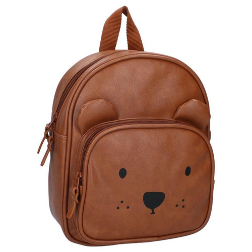 Kidzroom Children's Backpack Beary, cognac