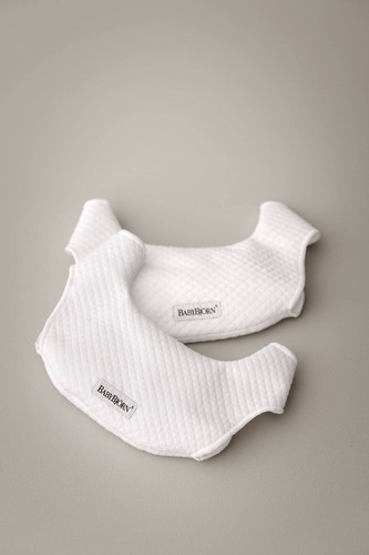 BABYBJÖRN Bib for Baby Carrier Harmony - White