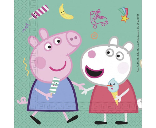 Paper Napkin Peppa Pig 33x33cm 20pcs